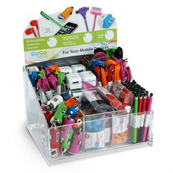 GoGo Tech Mini 6 Bin Counter Tray