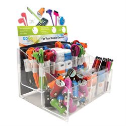 GoGo Tech Mini 6 Bin Lite Counter Tray